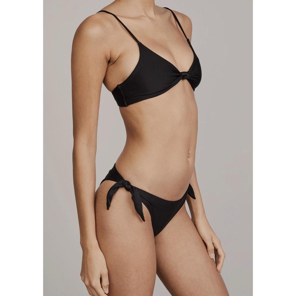Mikoh Black Knot Front Bikini Top - Picture 3 of 5